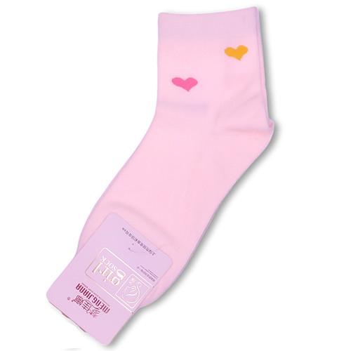 Cute Pink Girls Fashion Socks