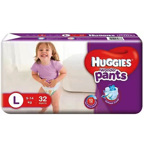 Huggies Wonder Pants L (9 - 14 Kg) 32 Pants