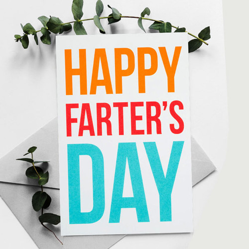 "Happy Farter's Day Card