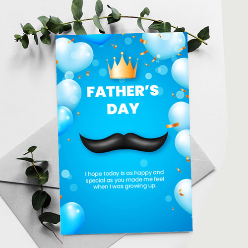 "Father's Day" Concept Design Greeting