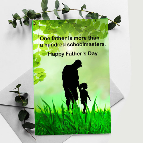 "Father's Day" Special Design Greeting Card