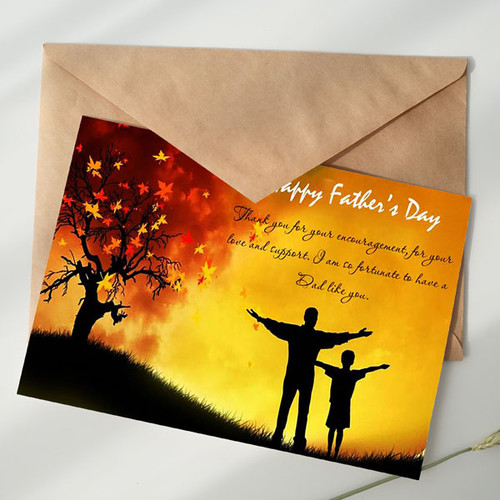 Greeting Card Design For Dad