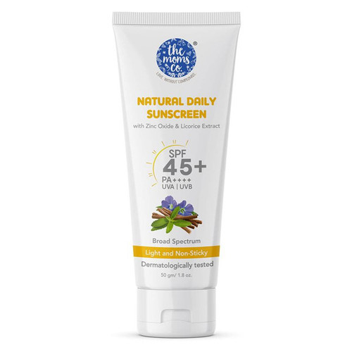 Natural Daily Sunscreen - 50GM- The Moms Co