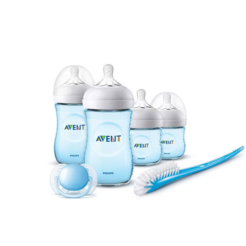 Philips Avent Natural II Newborn Starter Set (Blue) - SCF290/14