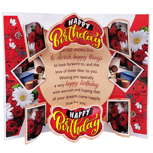 Birthday Wishes Greeting Card With Love