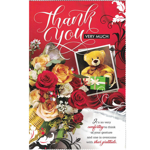 Thank You Very Much Greeting Card