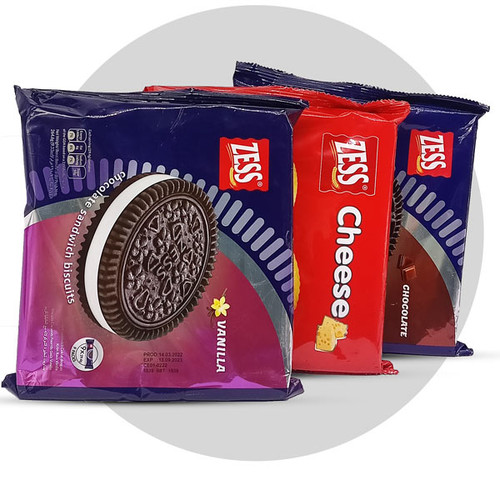 Zess Three Flavour Crackers, Biscuits