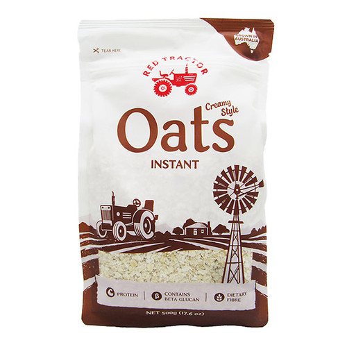 Red Tractor Creamy Style Instant Oats - 500 g