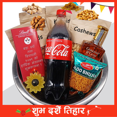 Dashain Tihar Special Snacks & Beverage Combo