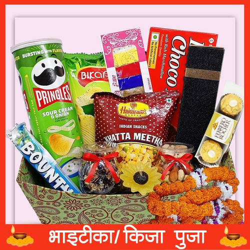 Bhaitika Chocolate Namkeen Mala Combo