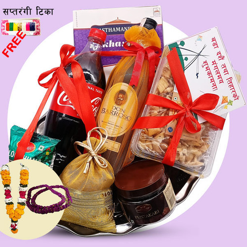 Don Barroso Wine with Coke, Namkeen & Sweets Don Barroso Wine with Coke, Namkeen & Sweets