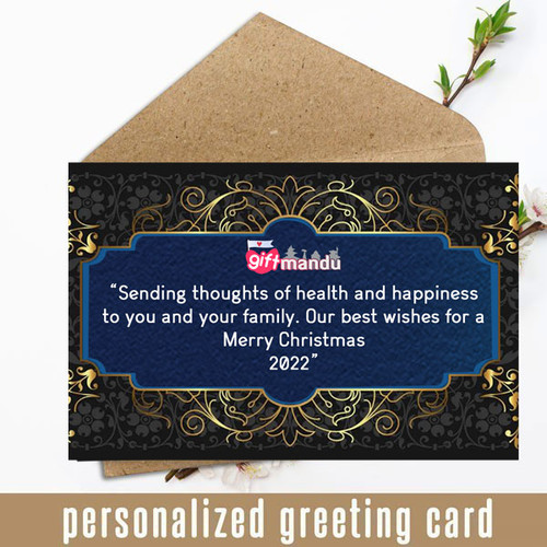 Customizable Company Greeting Card