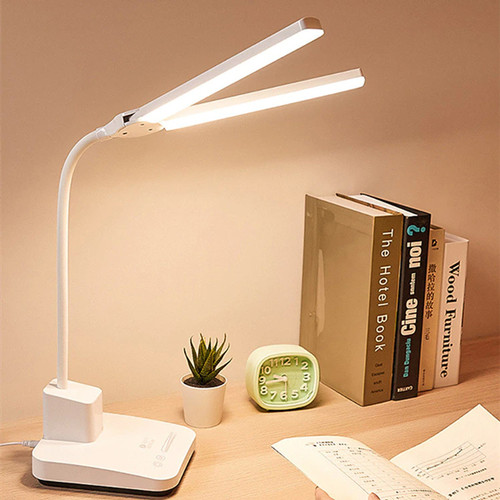 Multifunctional Reading and Writing Study Double Head Lamp