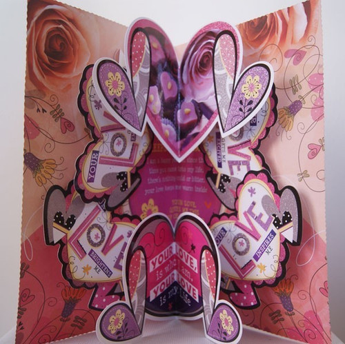 Your Love Speaks Language of My Heart - Large Greeting Card - Send gifts to Nepal
