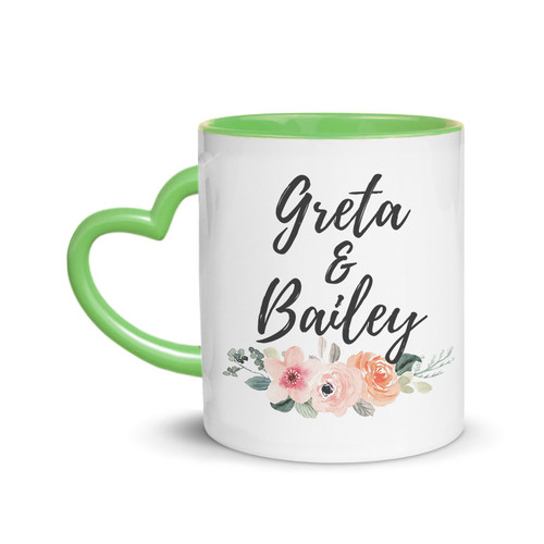 Personalized Name Love Couple Coffee Mug
