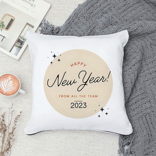 New Year Wishes Cushion From Team