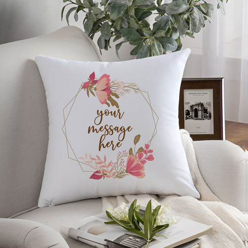 Personal Message Print Cushion for Your Loved Ones
