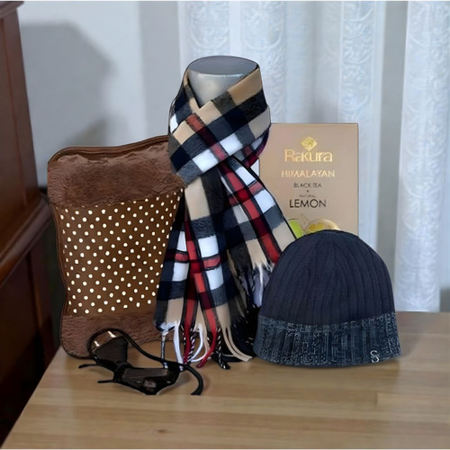 Men's Winter Warm & Tea Bags Gift Set