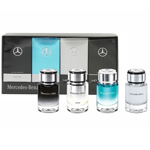 Mercedes-Benz Parfums x Four Eau De Toilette Miniatures 7ml 0.24fl.oz. Perfume Gift Set for Him
