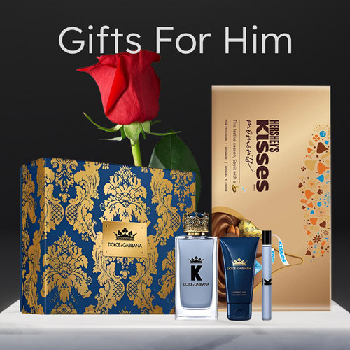 Luxury D&G K for Men 3 Pcs Perfume Gift Set & Chocolate Combo (Free Rose) Luxury D&G K for Men 3 Pcs Perfume Gift Set & Chocolate Combo (Free Rose)