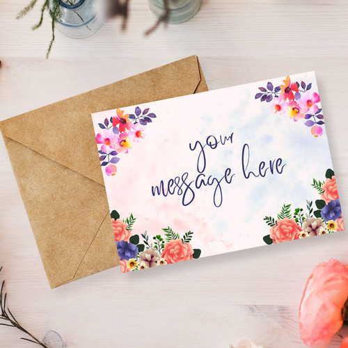 Custom Message Card