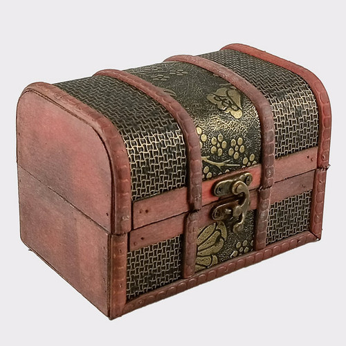 Antique Wooden Storage Case Gift