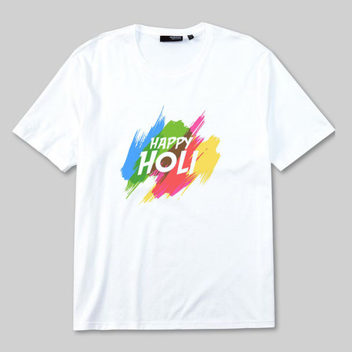 'Happy Holi' Printed Unisex T-shirt