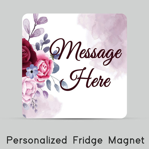 Personalized Message Print Fridge Magnet For Gift