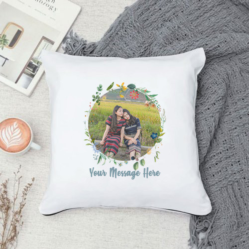Customized Photo & Message Cushion Gift