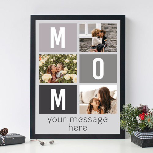 Personalized Photo & Message Print Photo Frame For Mother's Day