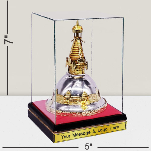 Personalised Token of Love - Beautiful Swoyambhu Stupa Showpiece Souvenir Gift