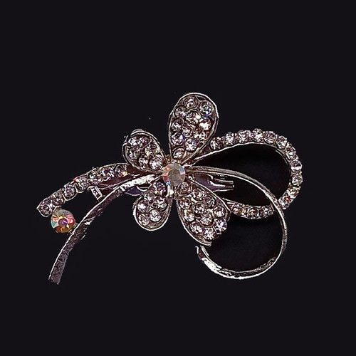 Beautiful Butterfly Design Stone Studded Saree Pin
