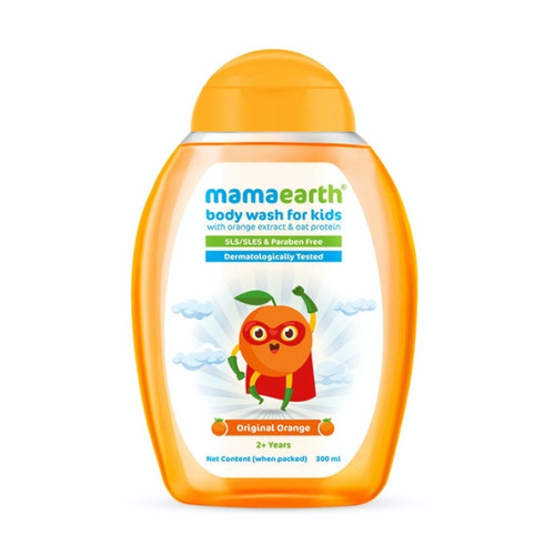 Mamaearth Original Body Wash For Kids with Oat Protein Mamaearth Original Body Wash For Kids with Oat Protein