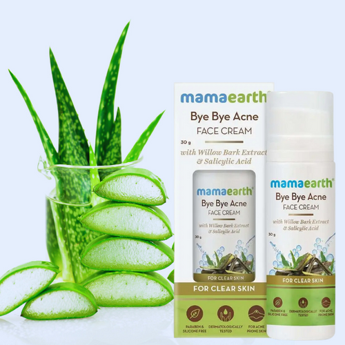 Mamaearth Byebye Acne Face Cream For Clear Skin-30 g