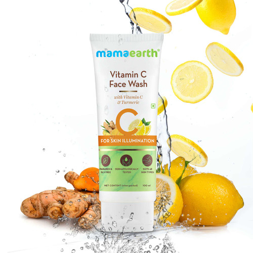 Mamaearth Vitamin C Face Wash 100 ML