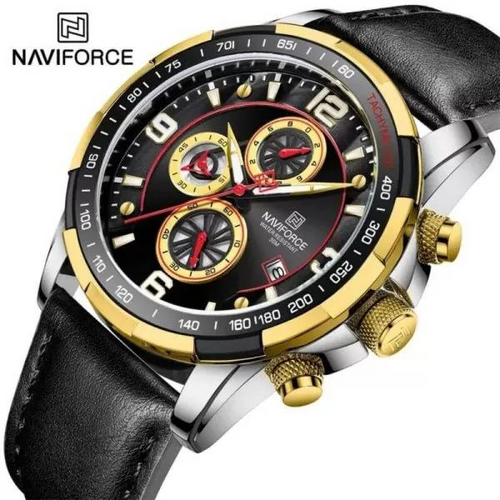 NaviForce NF8020 â€“ Digital Analog Black Watch For Him