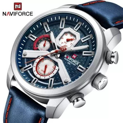 NaviForce NF9211  Blue Digital Analog Watch For Men