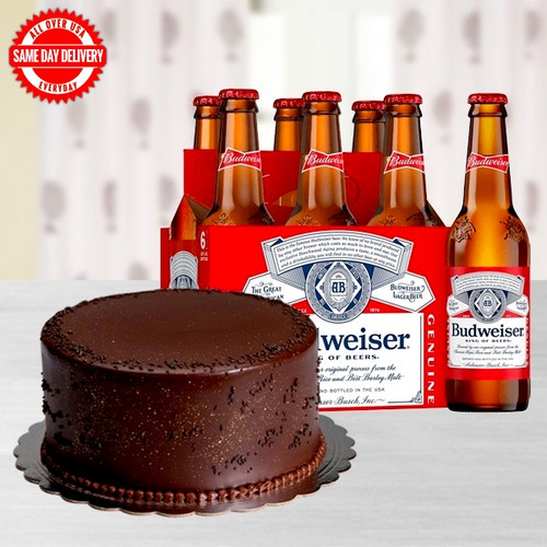 Cake and Beer (USA Delivery Only)