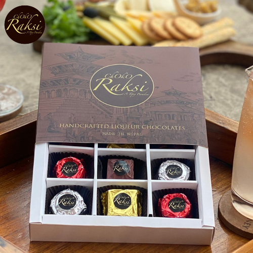 Chokoraksi Assorted liqueur Chocolate Box