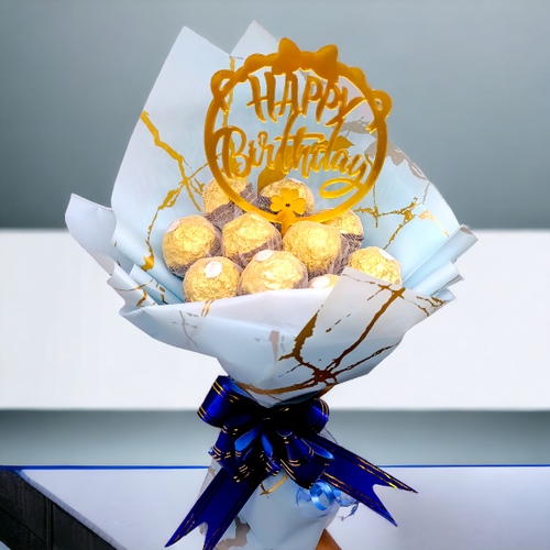 "Birthday Bliss Bouquet" | Ferrero Rocher Bouquet