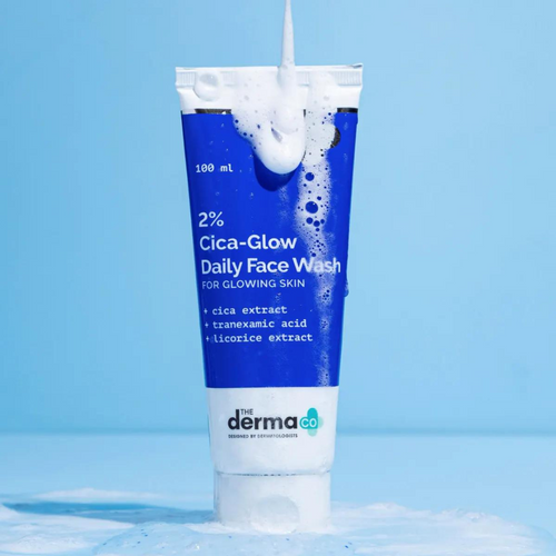 The Derma Co. 2% Cica-Glow Daily Face Wash 100ml