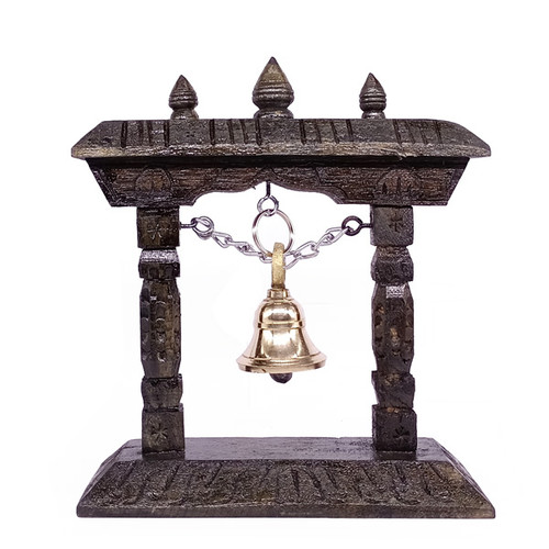 Wooden Design Bell as Token of Love