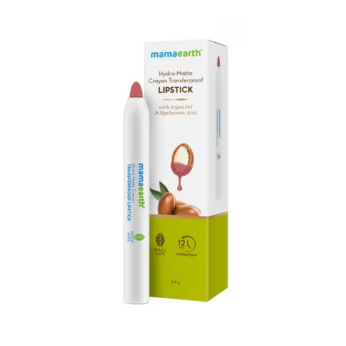 Mamaearth Hydra Macaroon Pink Matte Crayon for Longlasting