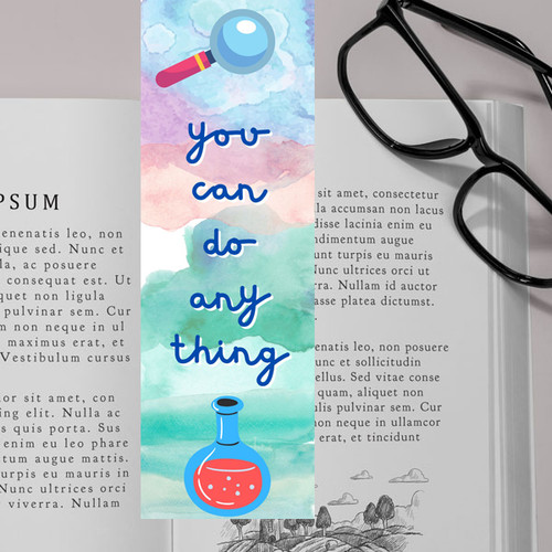 You Can Do Anything Printed Bookmark