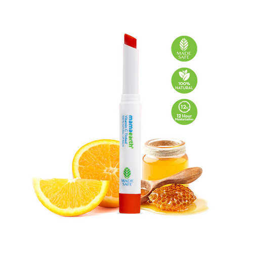Mama Earth Vitamin C Tinted 100% Natural Lip Balm 2.0g