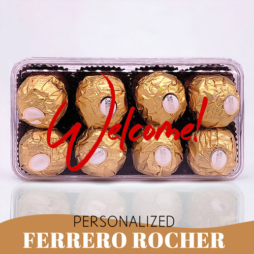 Ferrero Rocher Chocolate- 'Welcome' Printed