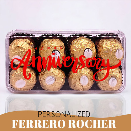 Anniversary Special Printed Ferrero Rocher Chocolate