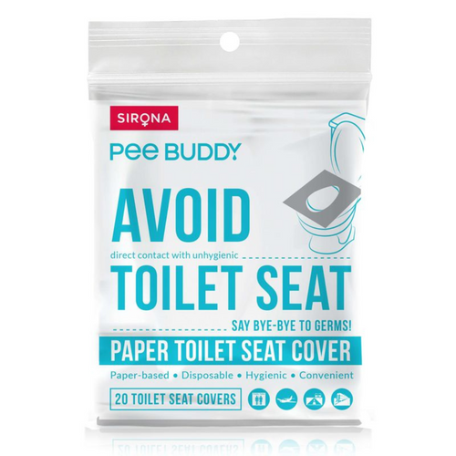 PEE BUDDY Disposable Toilet Seat Covers - 20 Sheets