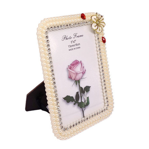 Polymer White Beautiful Photo Frame Including 2 Photos