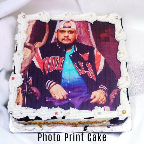 Delicious Photo Cake- Black Forest from Crave Bakery-1lb